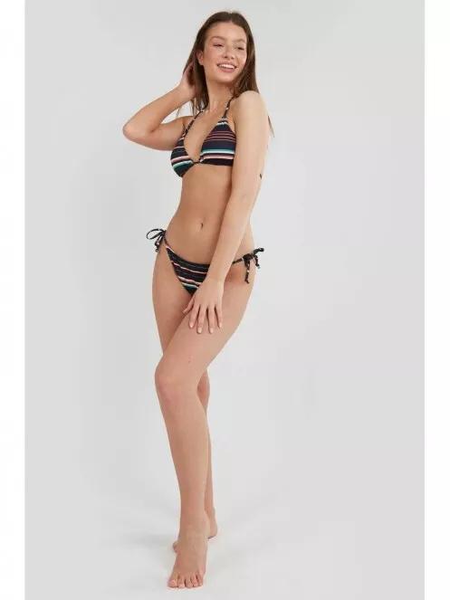 sutien bikini pt. femei Fundango Innisfil Triangle Top albastru inchis 5