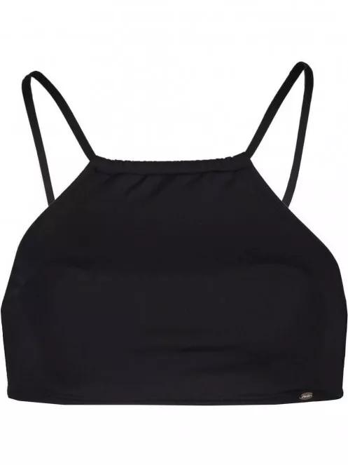 sutien bikini pt. femei Fundango Hogg High Neck Top negru 5