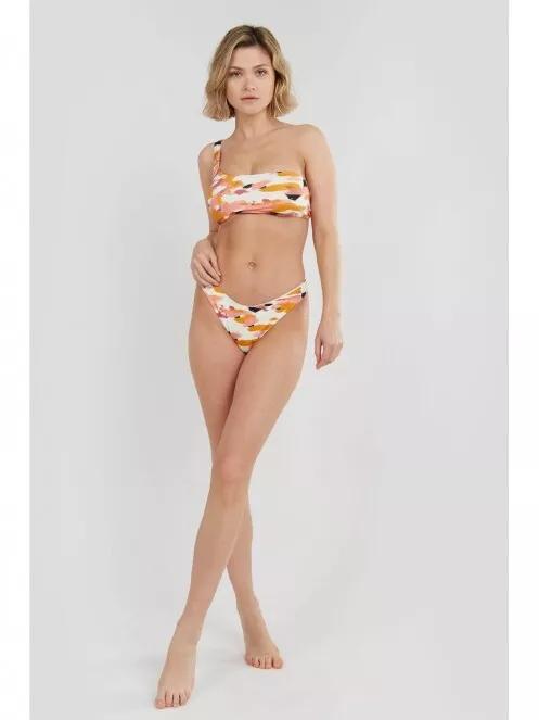 sutien bikini pt. femei Fundango Madison One Shoulder Top roz 4