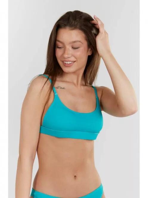sutien bikini pt. femei Fundango Moana Bralette Top verde 2