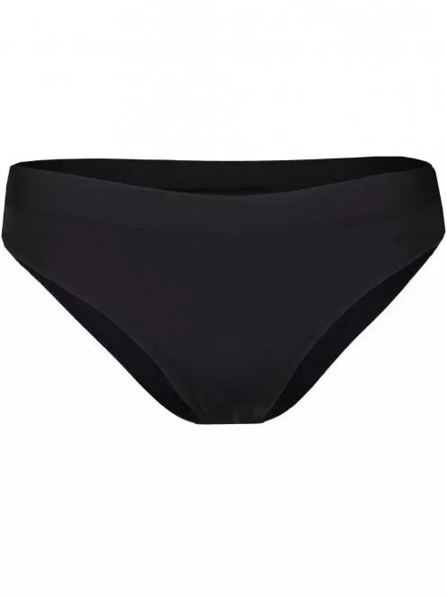 chiloti bikini pt. femei Fundango Sahara Mid Waist Full Bottoms negru 3