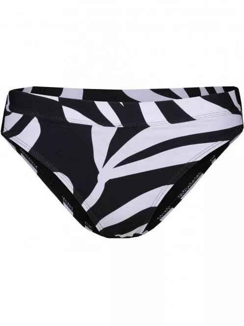 chiloti bikini pt. femei Fundango Sahara Mid Waist Full Bottoms negru 5