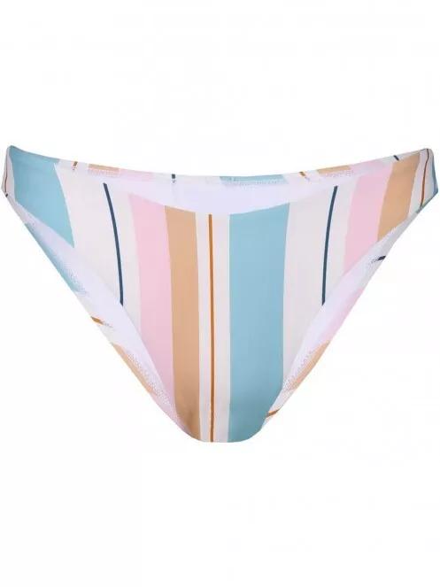 chiloti bikini pt. femei Fundango Madison High Cut Bottoms alb 5