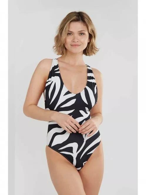 costum de baie pt. femei Fundango Venus Classic Suit negru 2