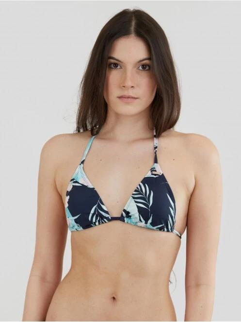 sutien bikini pt. femei Fundango Innisfil Triangle Top albastru inchis 2