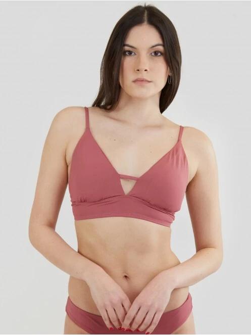 sutien bikini pt. femei Fundango Sahara V-neck Cami Top magenta 2
