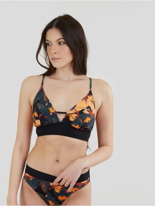 sutien bikini pt. femei Fundango Sahara V-neck Cami Top multicolor 2