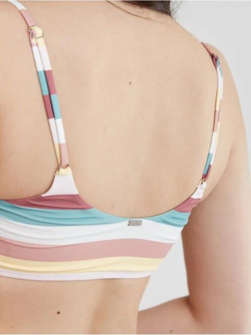 sutien bikini pt. femei Fundango Moana Classic Top alb 5
