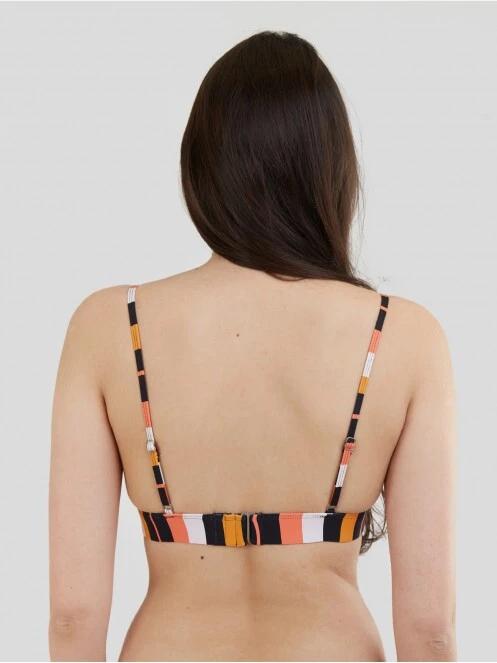 sutien bikini pt. femei Fundango Moana Bralette Top negru 3
