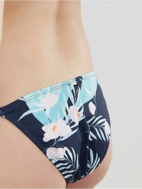 chiloti bikini pt. femei Fundango Innisfil Tie-side Bottoms albastru inchis 5