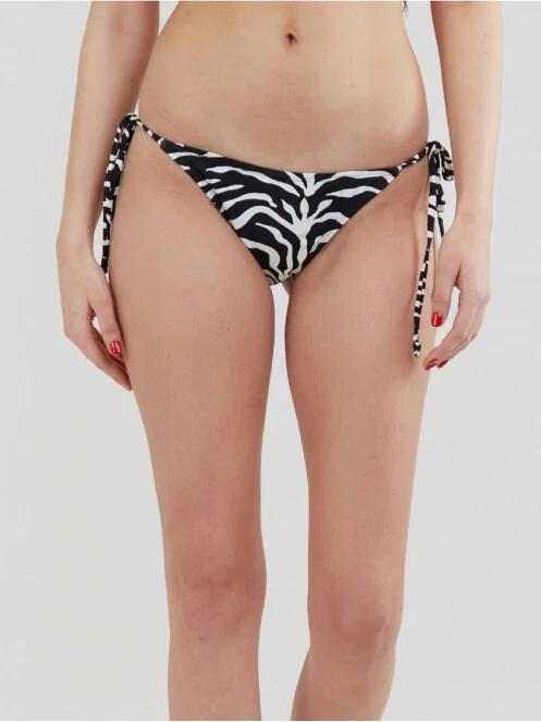 chiloti bikini pt. femei Fundango Innisfil Tie-side Bottoms negru 2