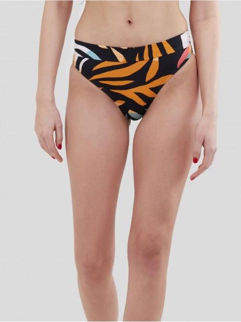 chiloti bikini pt. femei Fundango Sahara Mid Waist Full Bottoms multicolor 2