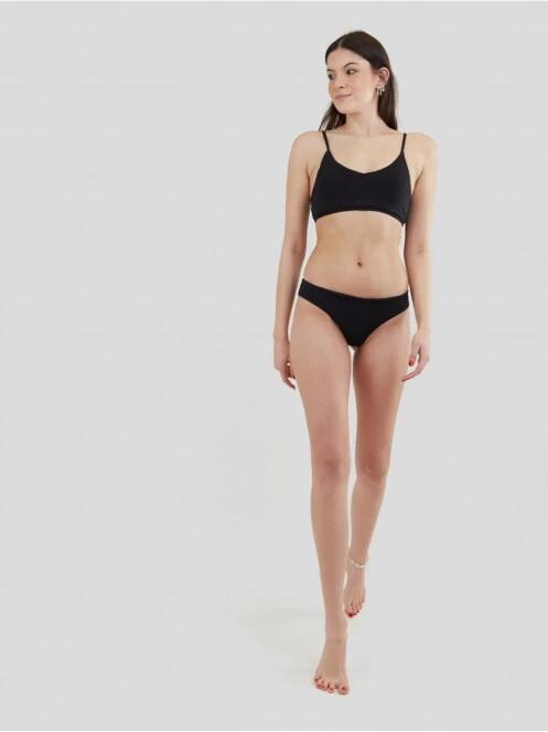 chiloti bikini pt. femei Fundango Hogg Hipster negru 4