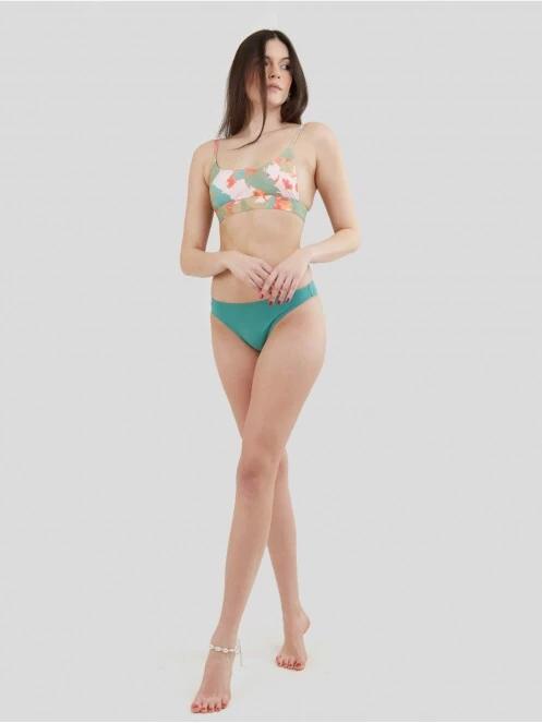 chiloti bikini pt. femei Fundango Moana Classic Bottoms verde 4