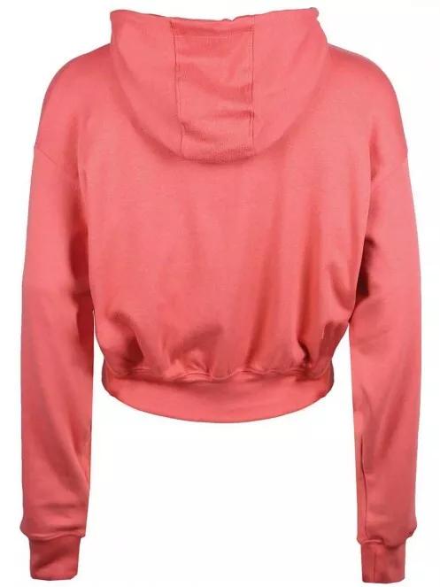 pulover cu gluga pt. femei Fundango Draug Crop Hoodie magenta 6
