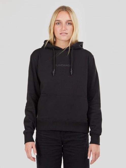 pulover pt. femei Fundango Mirage Hooded Sweatshirt negru 2