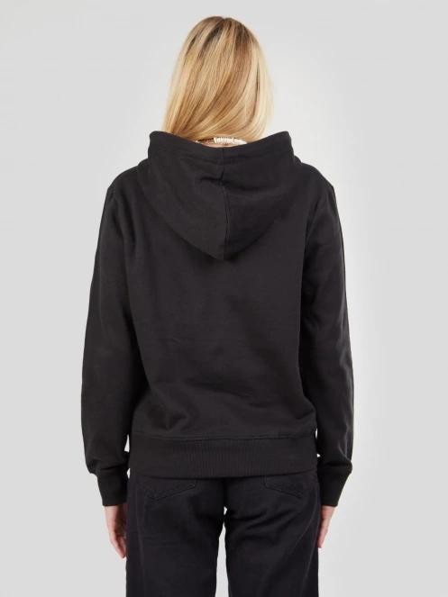 pulover pt. femei Fundango Mirage Hooded Sweatshirt negru 3