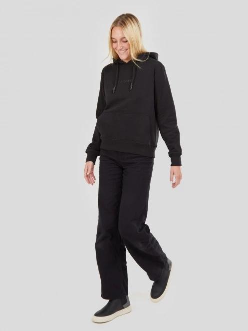 pulover pt. femei Fundango Mirage Hooded Sweatshirt negru 4