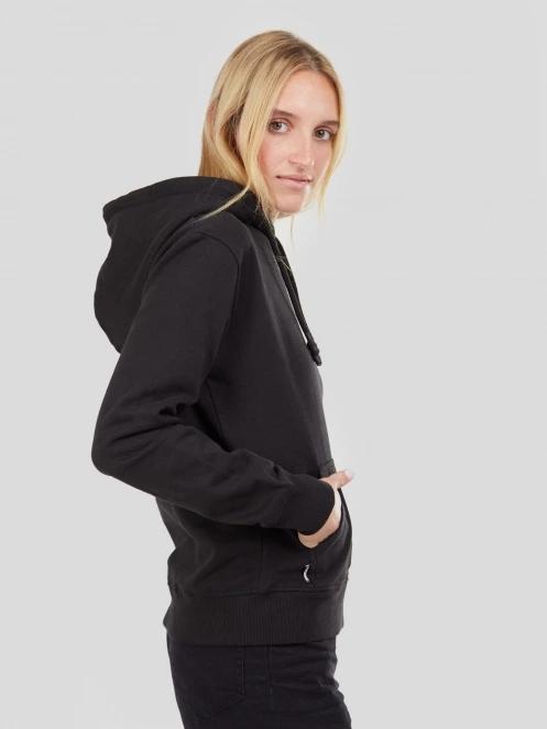 pulover pt. femei Fundango Mirage Hooded Sweatshirt negru 5