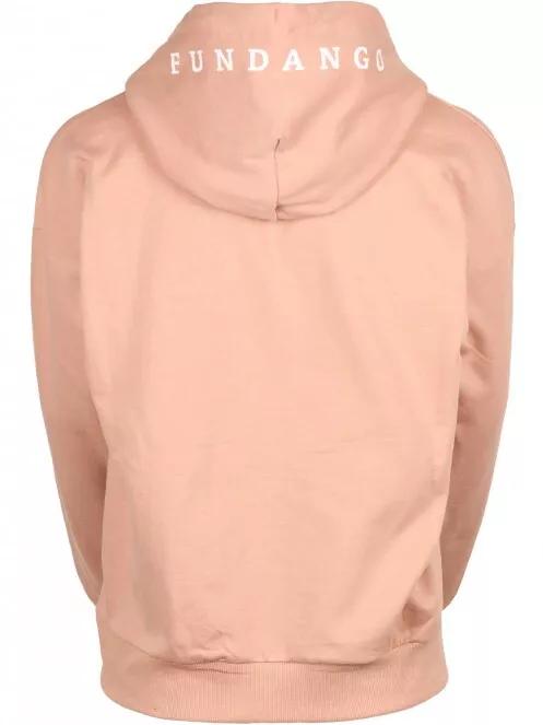 pulover cu gluga pt. femei Fundango Haley Hooded Sweatshirt roz 7