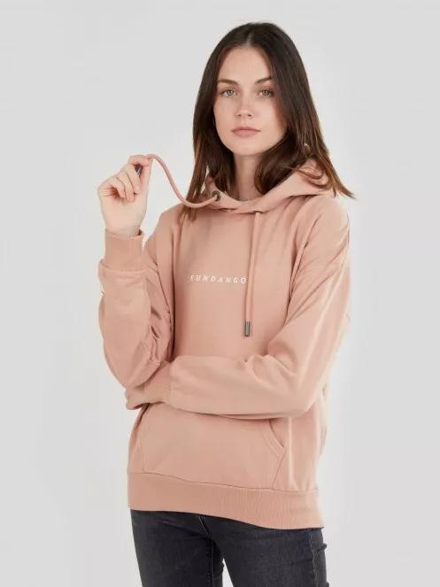 pulover cu gluga pt. femei Fundango Haley Hooded Sweatshirt roz 2