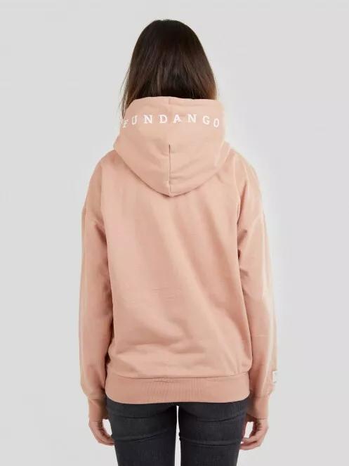 pulover cu gluga pt. femei Fundango Haley Hooded Sweatshirt roz 3