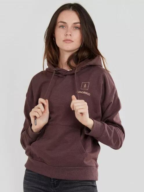 pulover cu gluga pt. femei Fundango Haley Hooded Sweatshirt violet 2