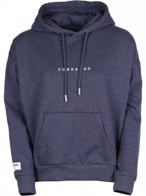 pulover cu gluga pt. femei Fundango Haley Hooded Sweatshirt albastru 6