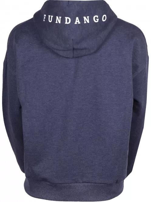 pulover cu gluga pt. femei Fundango Haley Hooded Sweatshirt albastru 7