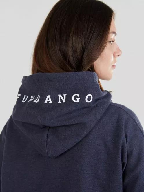 pulover cu gluga pt. femei Fundango Haley Hooded Sweatshirt albastru 4
