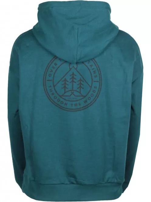 pulover cu gluga pt. femei Fundango Haley Hooded Sweatshirt verde 7