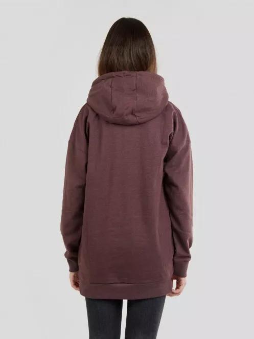 pulover cu gluga pt. femei Fundango Ginger Hooded Sweatshirt violet 3