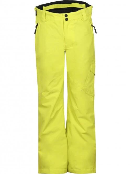 pantaloni de schi Fundango Berge Pants galben 5