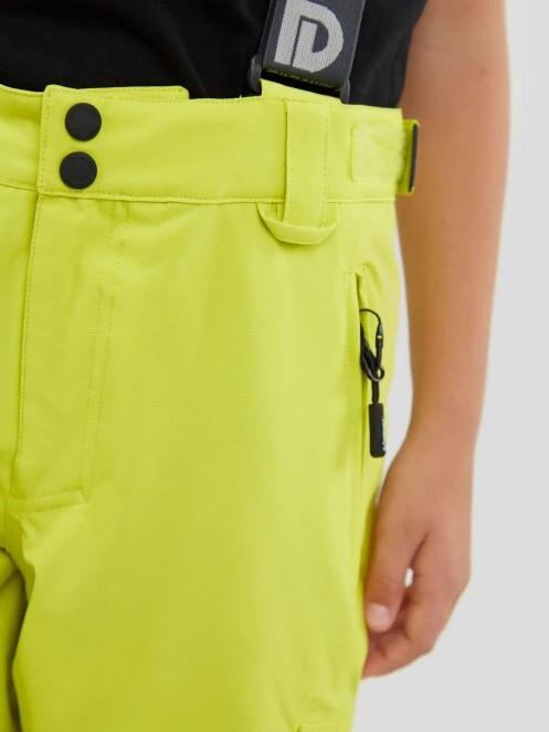 pantaloni de schi Fundango Berge Pants galben 4