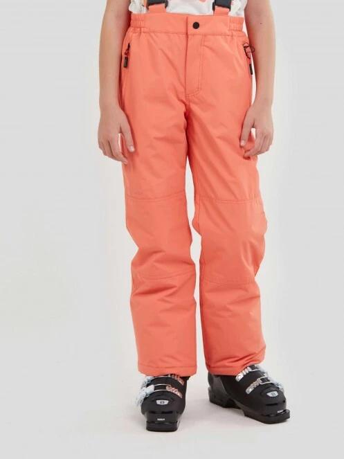 pantaloni de schi Fundango Logan Pants portocaliu 2