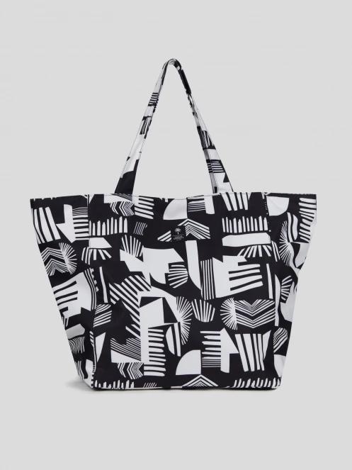 geanta de plaja pt. femei Fundango Almaraz Beach Bag negru 2