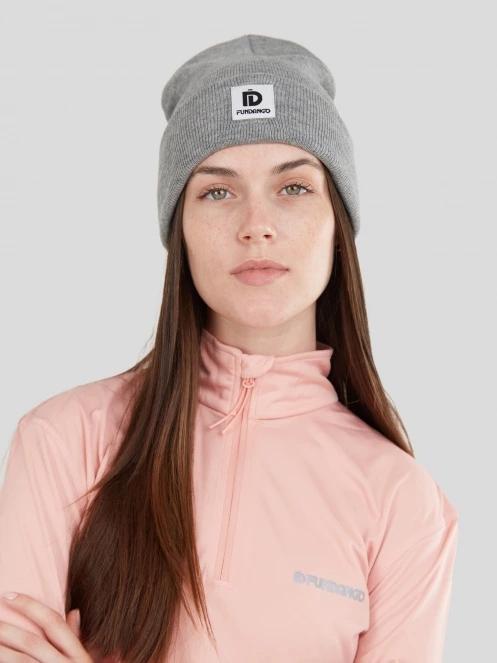 caciula tricotata Fundango Kingdom Beanie gri 3