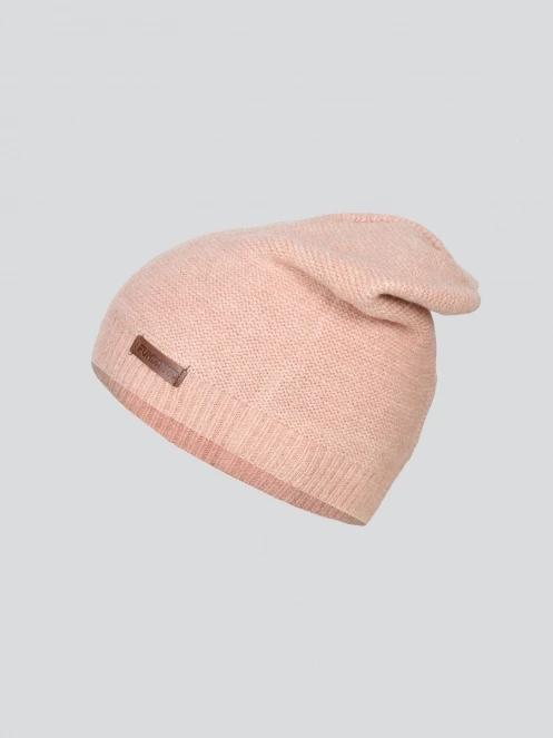 caciula tricotata pt. femei Fundango Nara Beanie roz 2