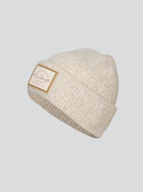 caciula tricotata pt. femei Fundango Grace Beanie nisip 2
