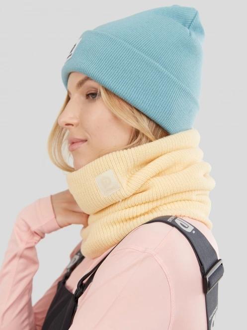 esarfa tubulara Fundango Elion Neckwarmer galben 4