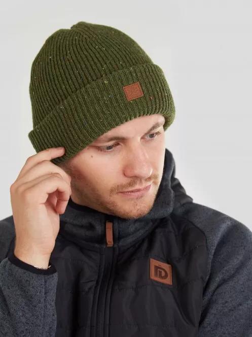 caciula tricotata pt. barbati Fundango Owen Beanie oliv 3
