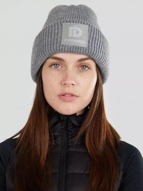 caciula tricotata Fundango Elion Beanie gri 3