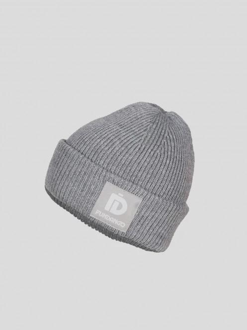 caciula tricotata Fundango Elion Beanie gri 2