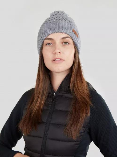 caciula tricotata pt. femei Fundango Renna Beanie gri 3