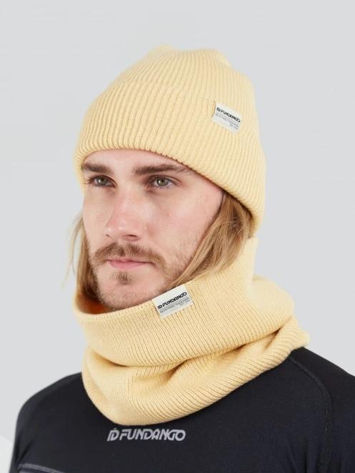 sapca Fundango Tara Beanie galben 4