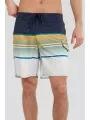sort de plaja pt. barbati Fundango Salimu Boardshort galben 1