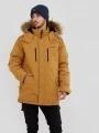 jacheta de iarna pt. barbati Fundango Spirit Parka Jacket maro 1