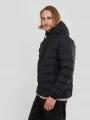 jacheta de strada pt. barbati Fundango Patriot Padded Jacket negru 1