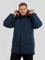 jacheta de iarna pt. barbati Fundango Spirit Parka Jacket albastru inchis 1