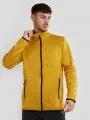 pulover polar pt. barbati Fundango Jefferson Fleece Jacket galben 1